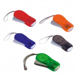 Torcia dinamo con 3 LED